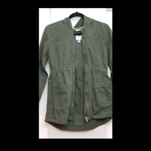 Army green coat (kids)